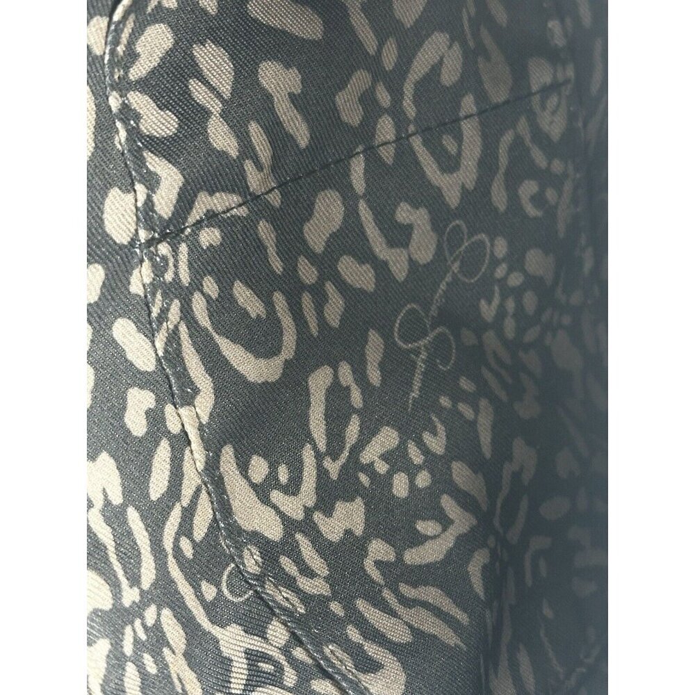 Jessica Simpson Ladies Black Crossbody Bag w/Adjustable Strap Gold Accents - Picture 12 of 12